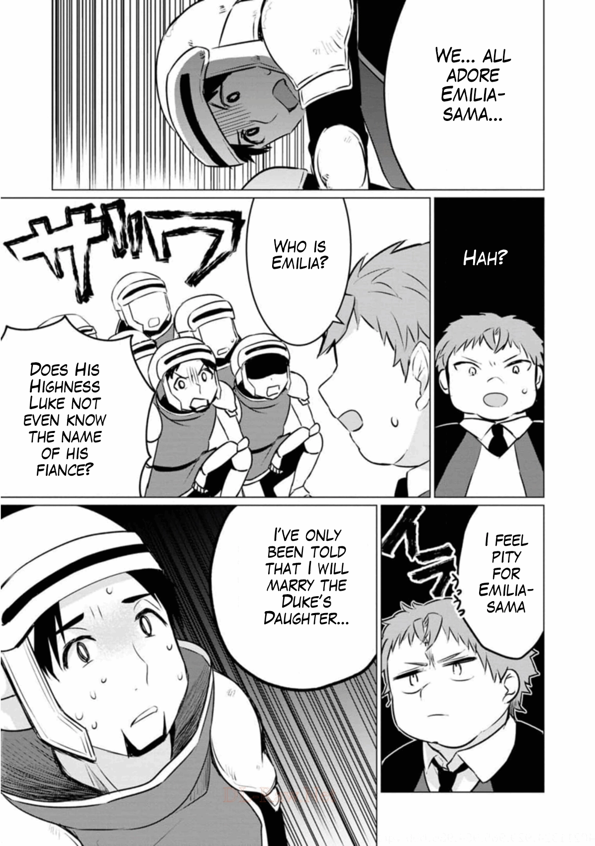 Tensei Saki ga Zannen Ouji Datta Ken ~Ima wa Fukkin 1-kai mo Dekinai kedo Yasete Isekai Sukuimasu~ Chapter 5 Page 8