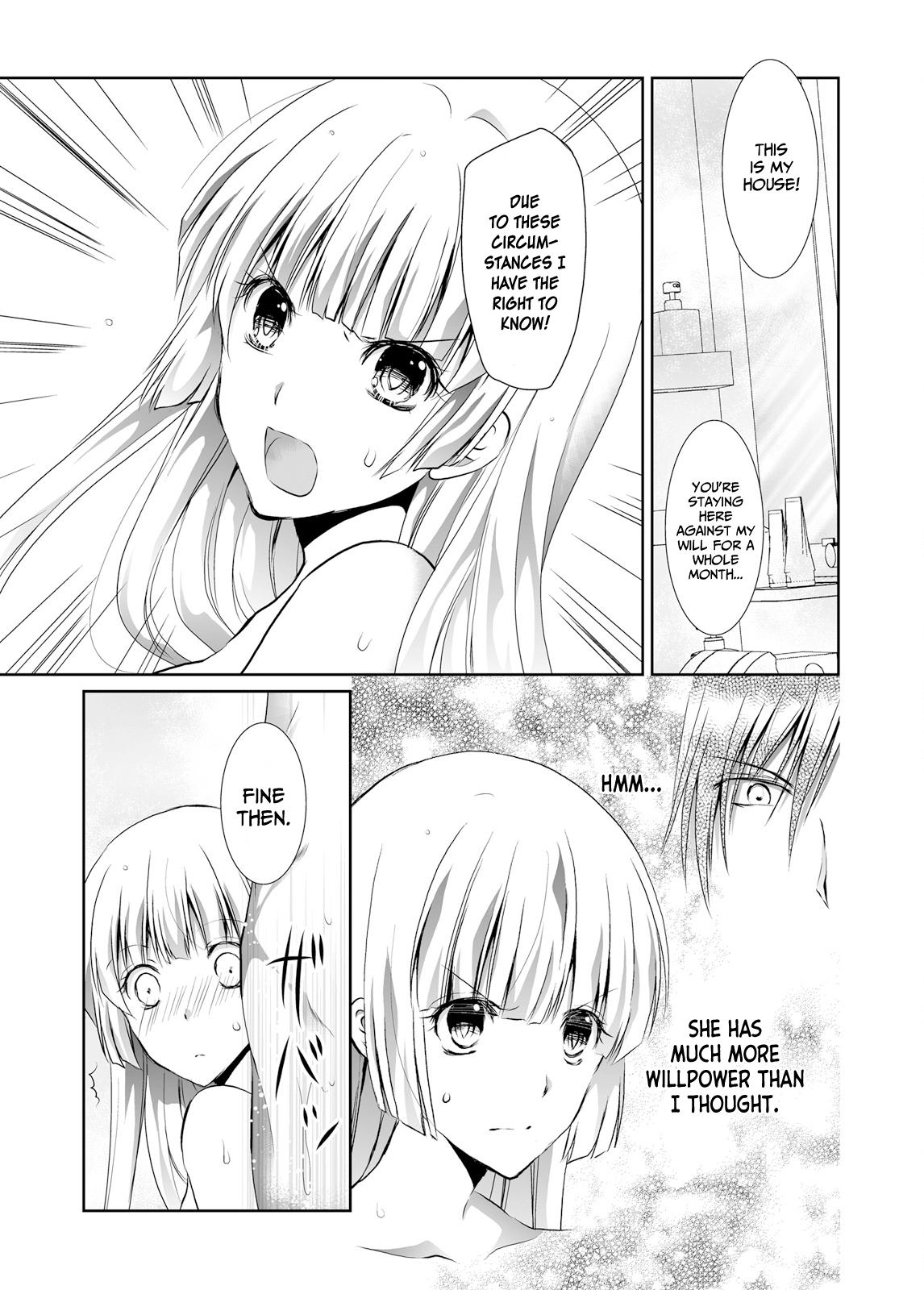 Forced to Live With a Wolf-Like Yakuza!? I'm Not to Be Erotically Eaten! Chapter 4 Page 7