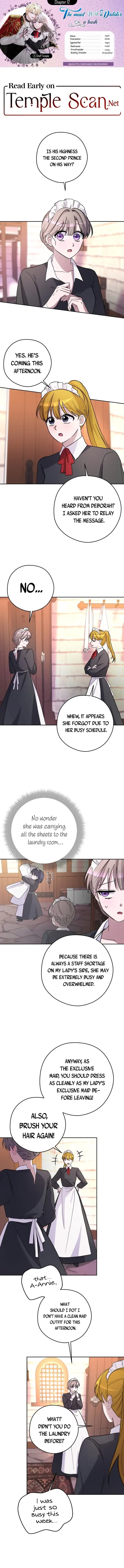 The Maid Holds the Leash of the Tyrant Chapter 12 Page 1