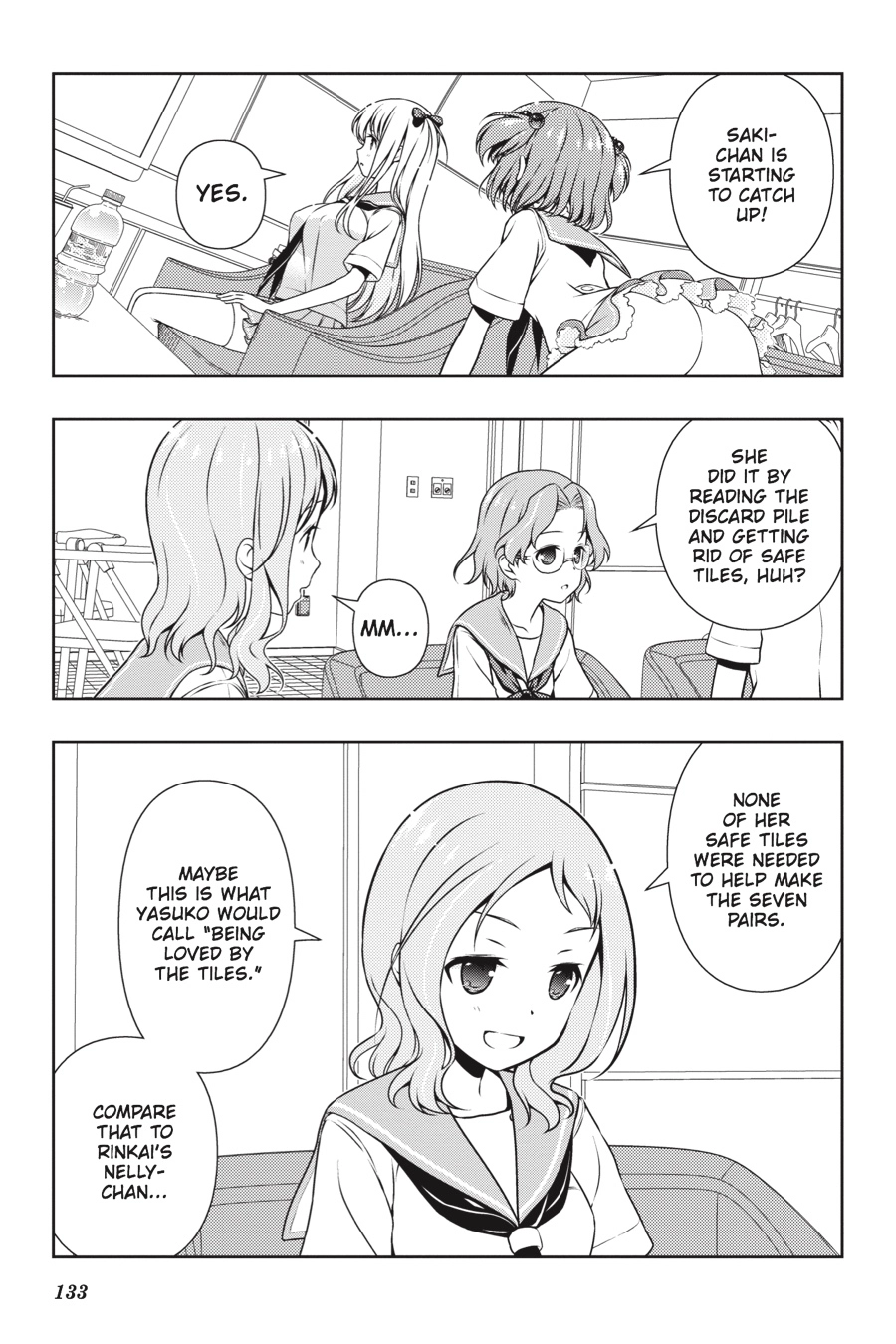 Saki Chapter 150 Page 9