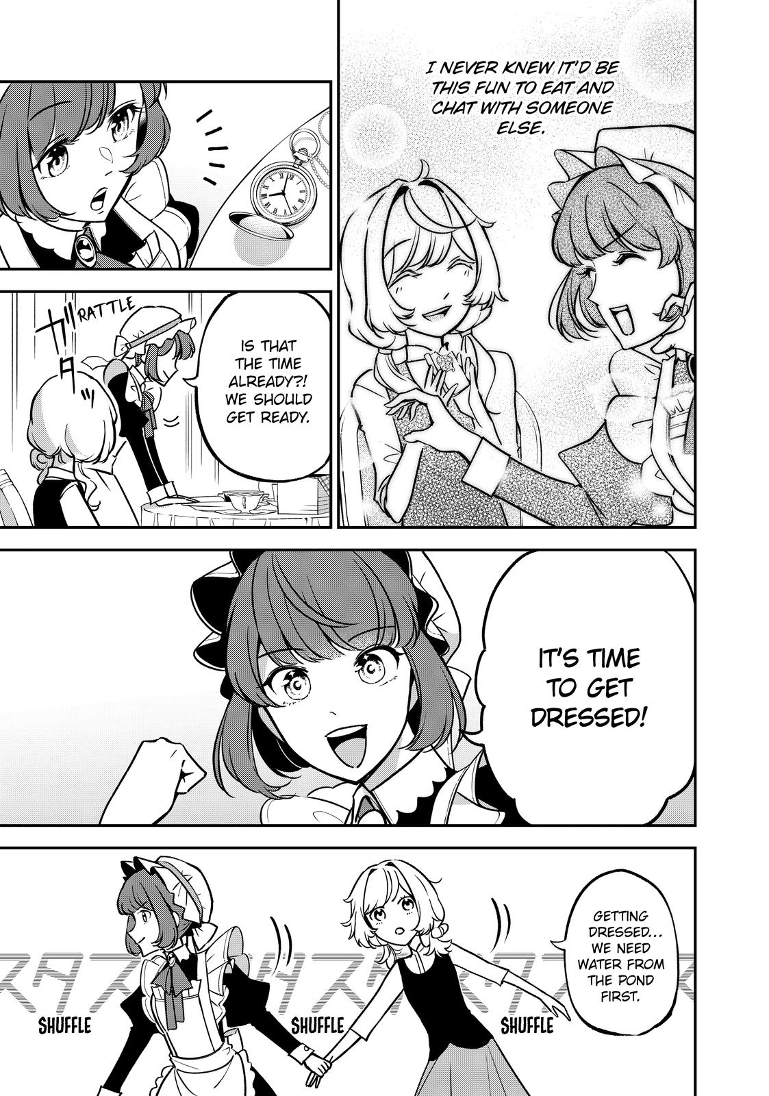 Senjou no Seijo: imouto no Kawari ni Koushaku Kishi ni Totsugu Koto ni Narimashita ga, Ima wa Shiawase desu Chapter 5 Page 7