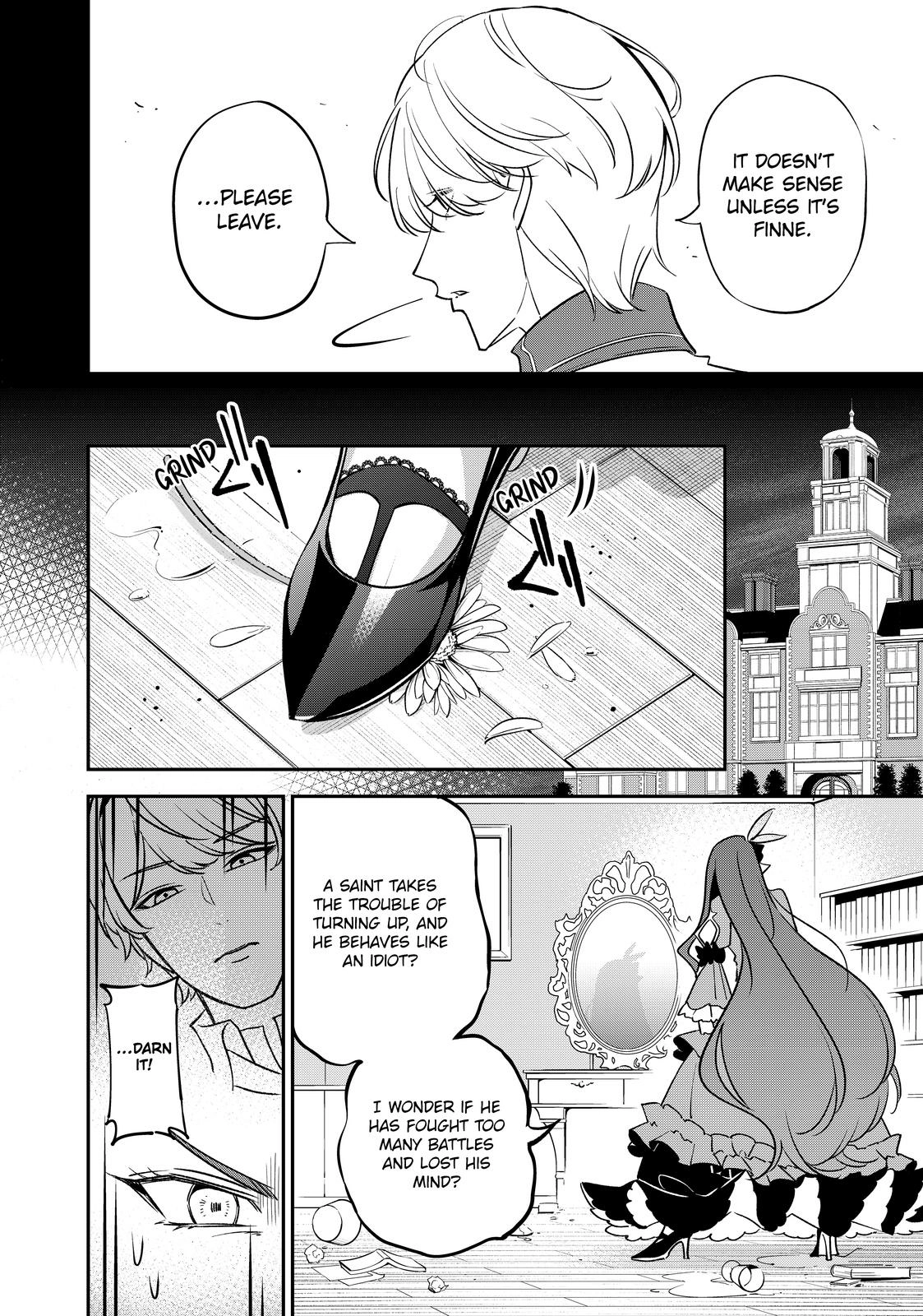 Senjou no Seijo: imouto no Kawari ni Koushaku Kishi ni Totsugu Koto ni Narimashita ga, Ima wa Shiawase desu Chapter 4 Page 16