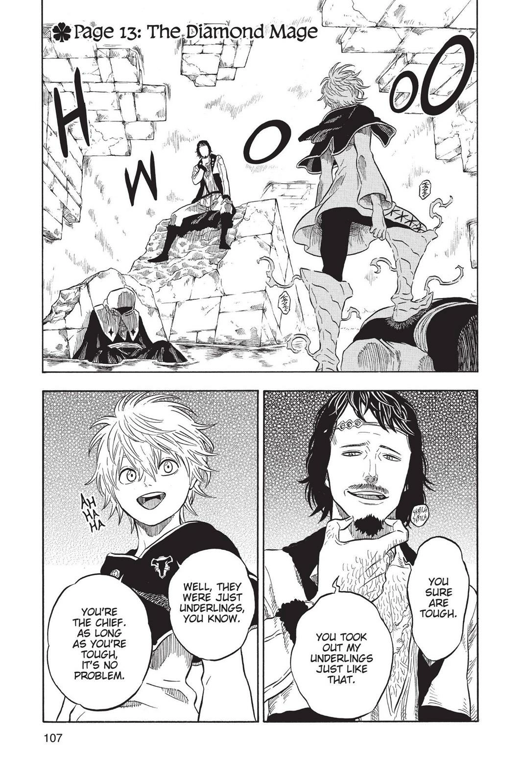 Black Clover Chapter 13 Page 1
