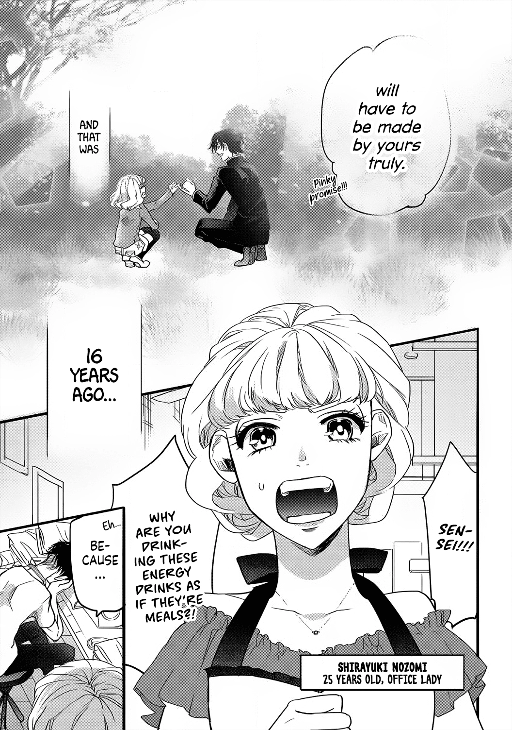 Jumpaku Dress ni Akaiito Kiss kara Hajimaru Dekiaikon Chapter 1 Page 9