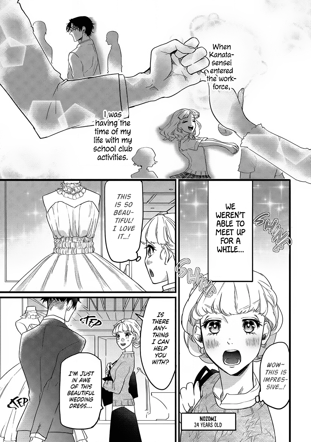 Jumpaku Dress ni Akaiito Kiss kara Hajimaru Dekiaikon Chapter 1 Page 11