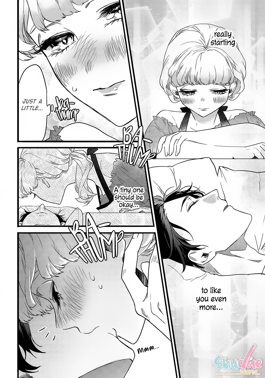 Jumpaku Dress ni Akaiito Kiss kara Hajimaru Dekiaikon Chapter 1 Page 16