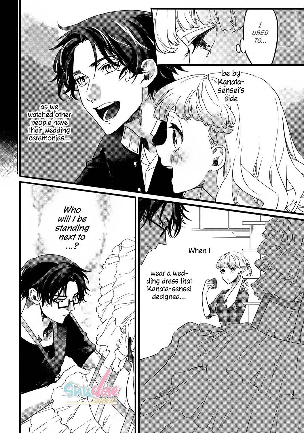 Jumpaku Dress ni Akaiito Kiss kara Hajimaru Dekiaikon Chapter 1 Page 28