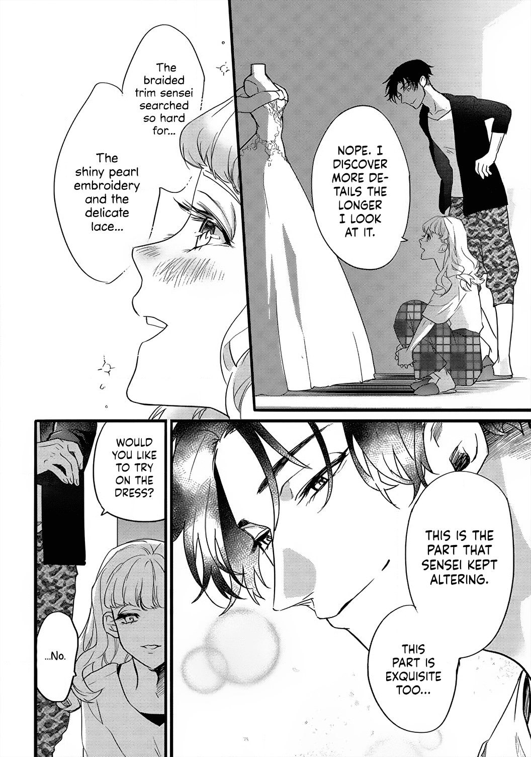 Jumpaku Dress ni Akaiito Kiss kara Hajimaru Dekiaikon Chapter 1 Page 30