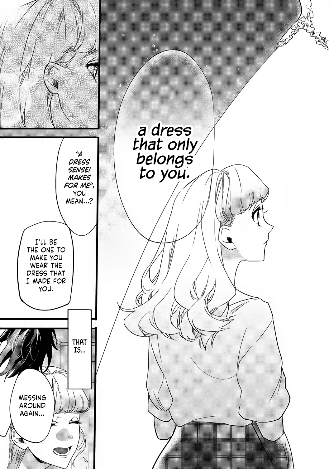 Jumpaku Dress ni Akaiito Kiss kara Hajimaru Dekiaikon Chapter 1 Page 33