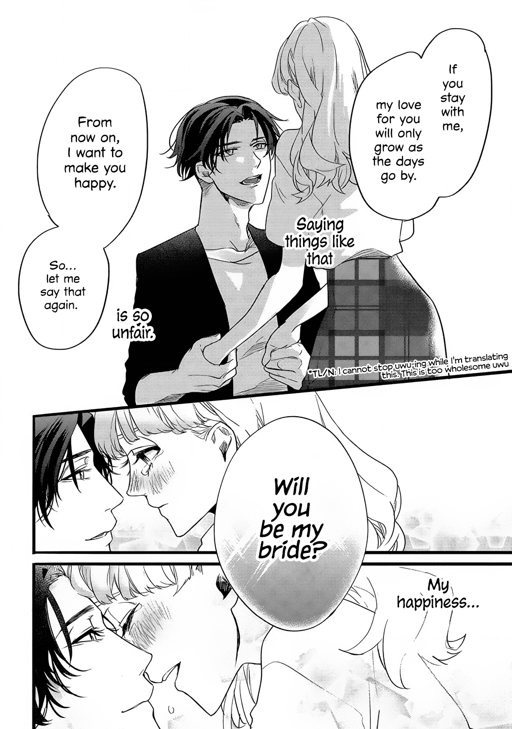Jumpaku Dress ni Akaiito Kiss kara Hajimaru Dekiaikon Chapter 1 Page 38