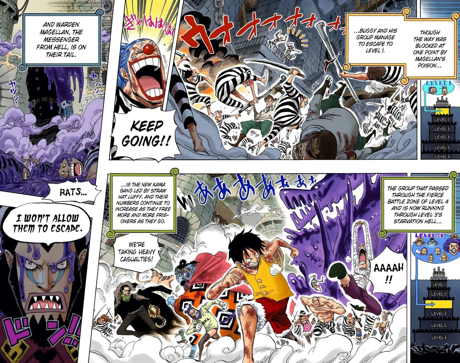 One Piece (Official Colored) Chapter 545 Page 2