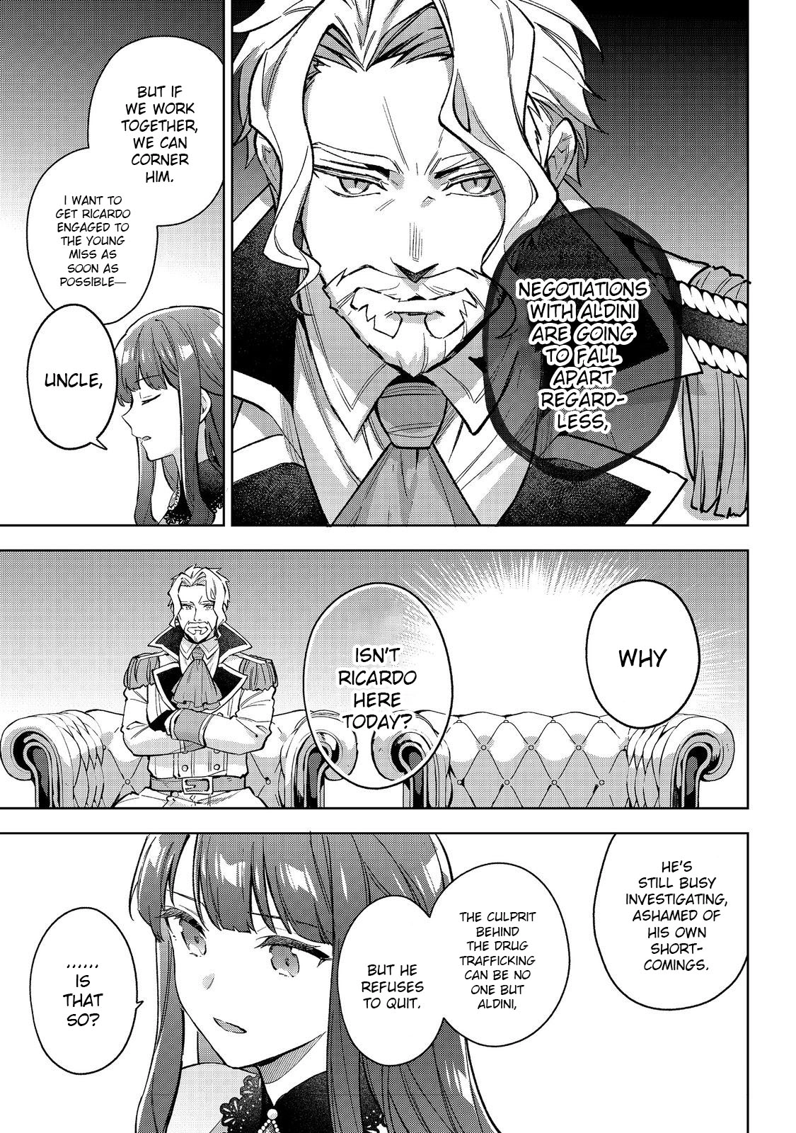 The Beloved Daughter of a Crime Family Was Reincarnated as the Daughter of a Gangster in an Otome Game Chapter 25 Page 3
