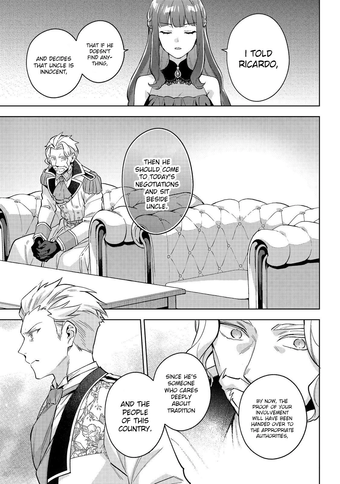 The Beloved Daughter of a Crime Family Was Reincarnated as the Daughter of a Gangster in an Otome Game Chapter 25 Page 19