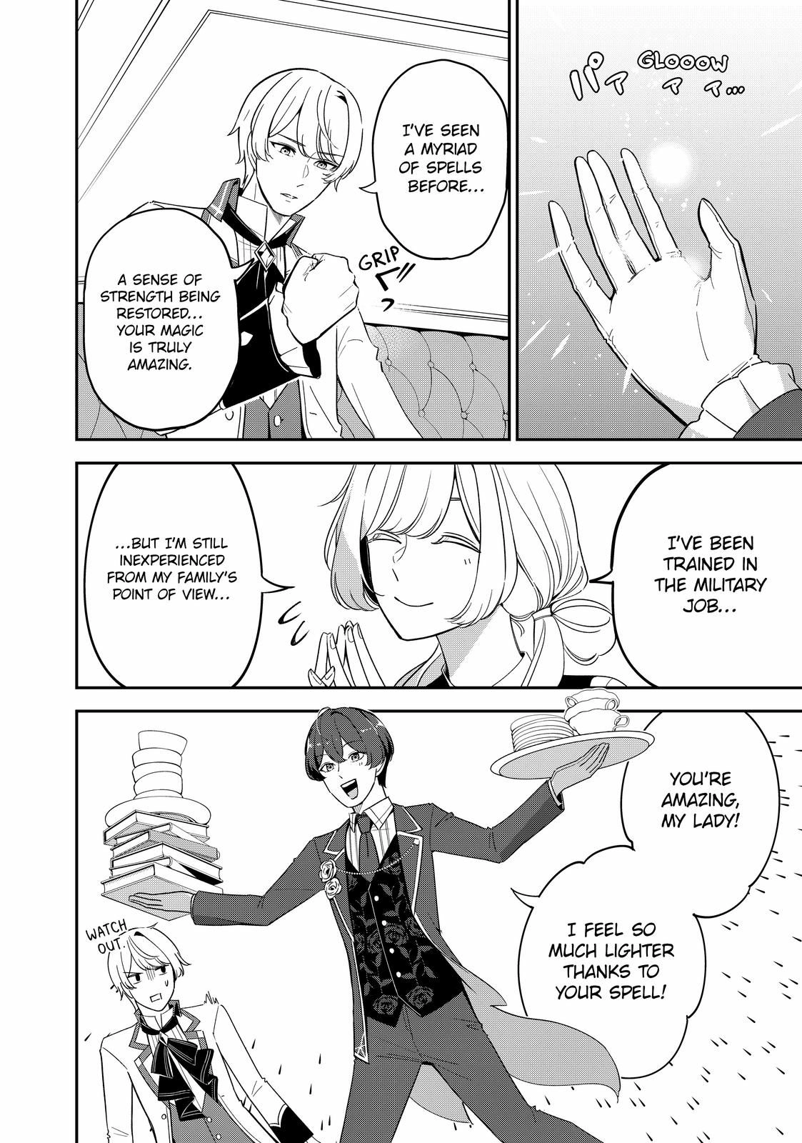 Senjou no Seijo: imouto no Kawari ni Koushaku Kishi ni Totsugu Koto ni Narimashita ga, Ima wa Shiawase desu Chapter 3 Page 18