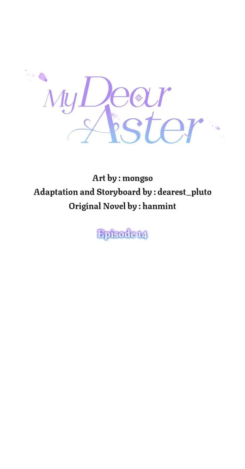 My Dear Aster Chapter 14 Page 8