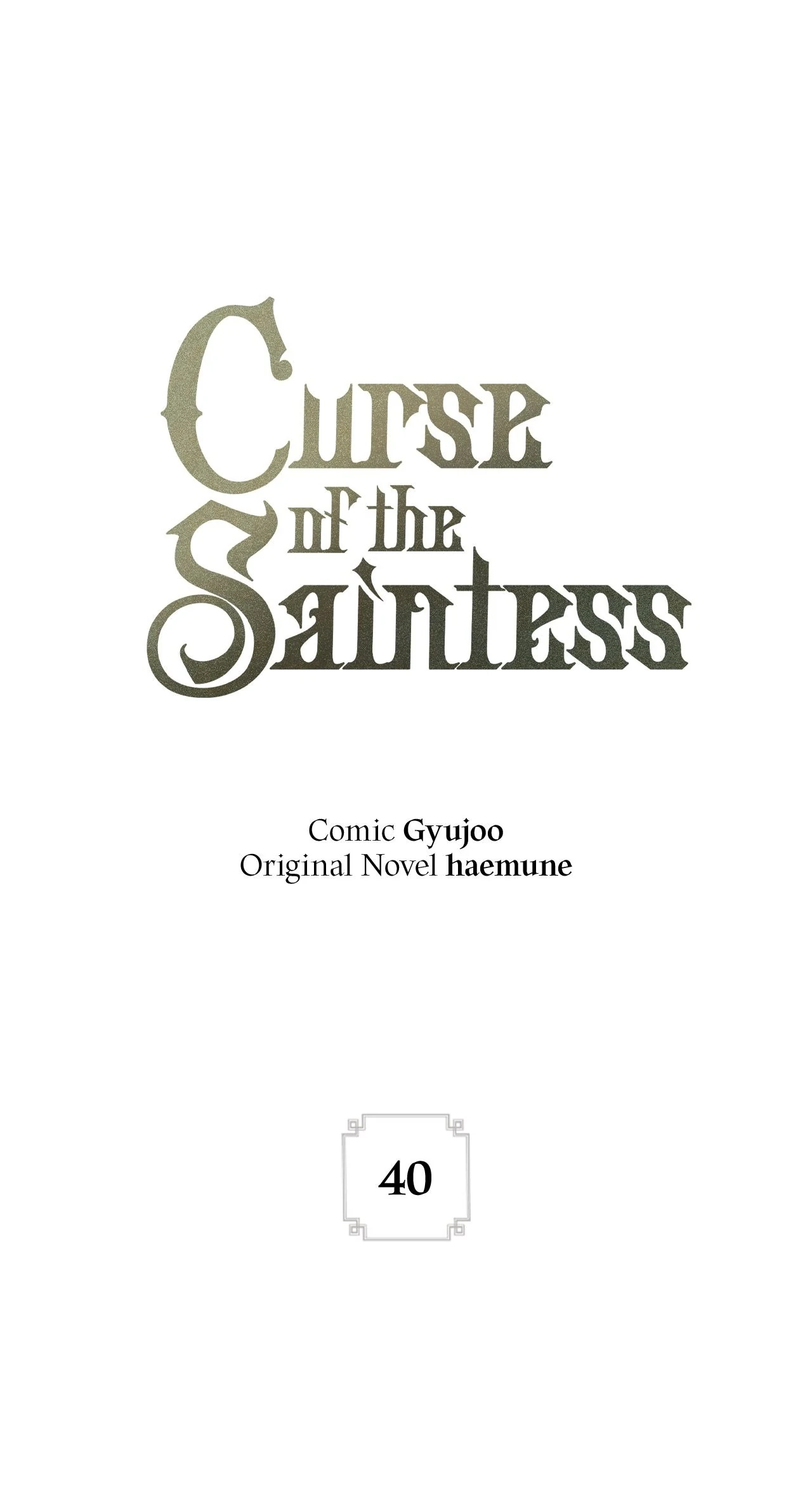 The Saintess and the Curse Chapter 40 Page 20