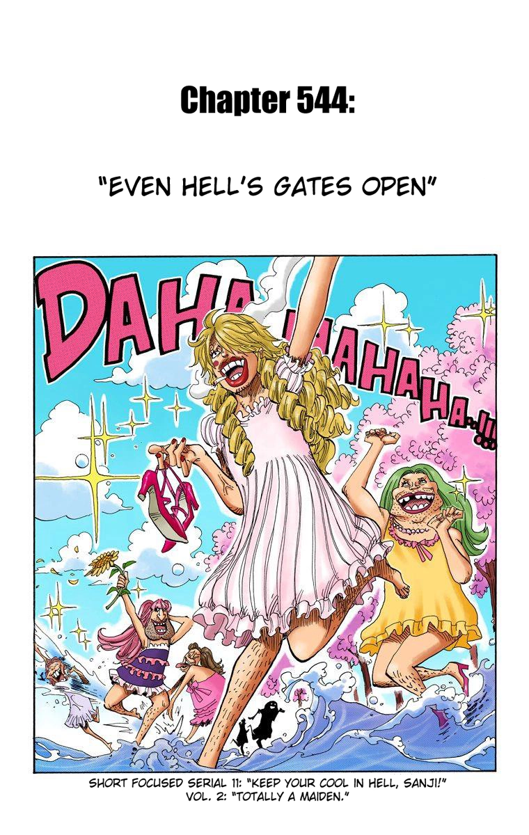 One Piece (Official Colored) Chapter 544 Page 2