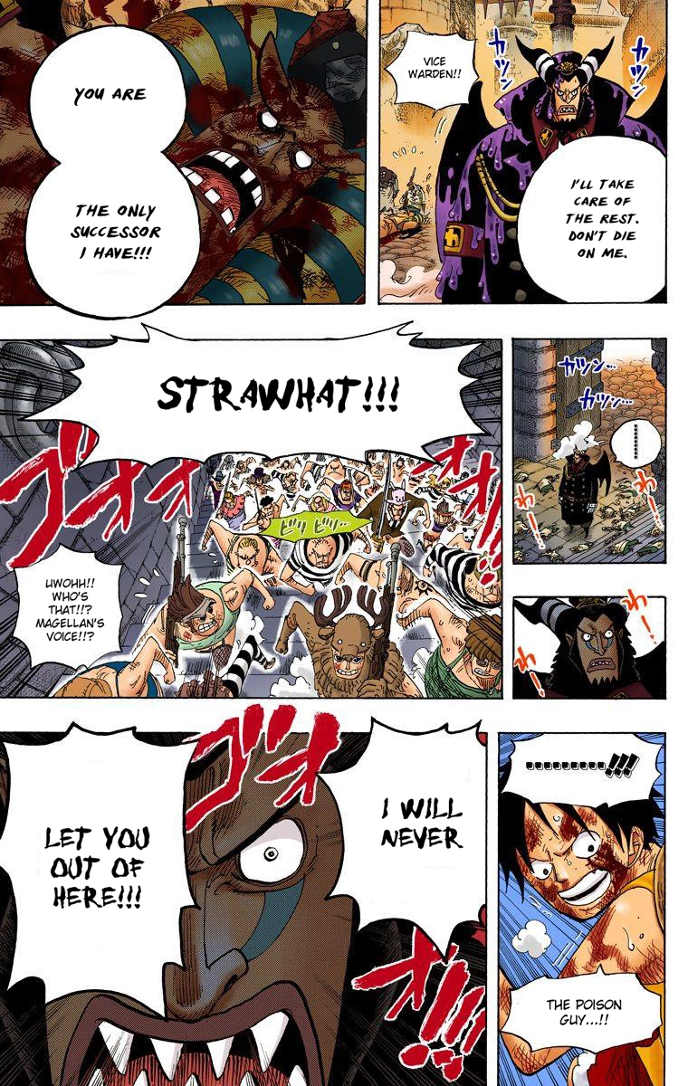 One Piece (Official Colored) Chapter 544 Page 20