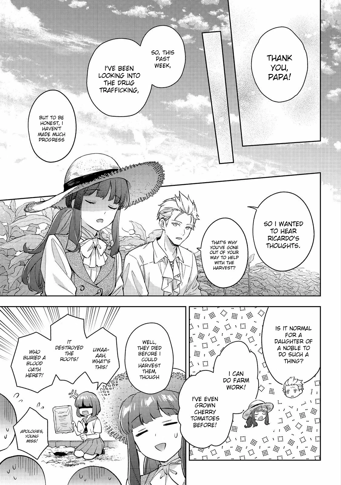 The Beloved Daughter of a Crime Family Was Reincarnated as the Daughter of a Gangster in an Otome Game Chapter 24 Page 7