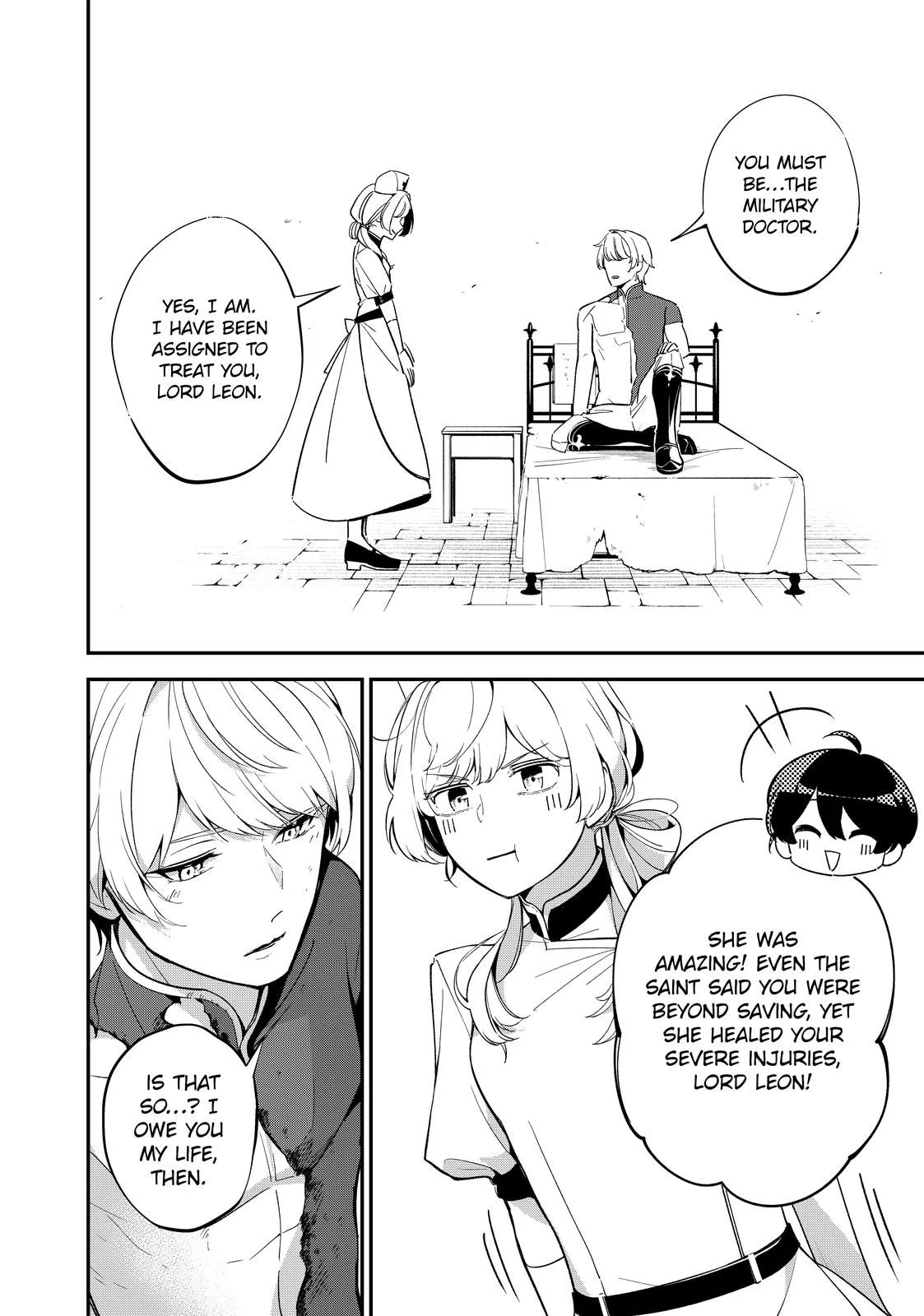 Senjou no Seijo: imouto no Kawari ni Koushaku Kishi ni Totsugu Koto ni Narimashita ga, Ima wa Shiawase desu Chapter 1 Page 40