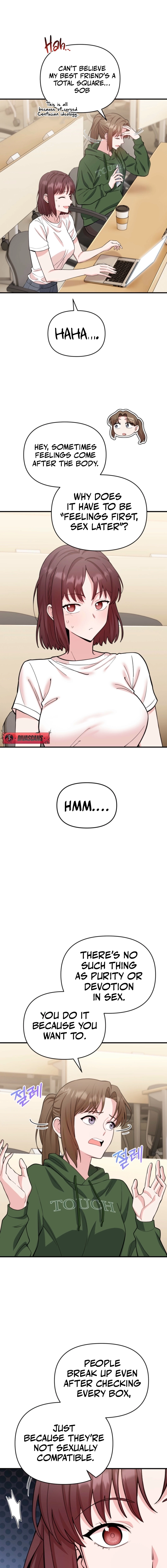 Touch it and it gets hard! Chapter 9 Page 4
