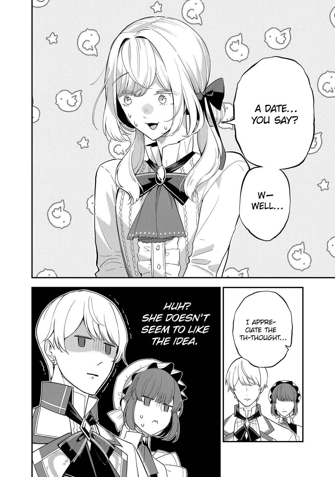 Senjou no Seijo: imouto no Kawari ni Koushaku Kishi ni Totsugu Koto ni Narimashita ga, Ima wa Shiawase desu Chapter 11 Page 4