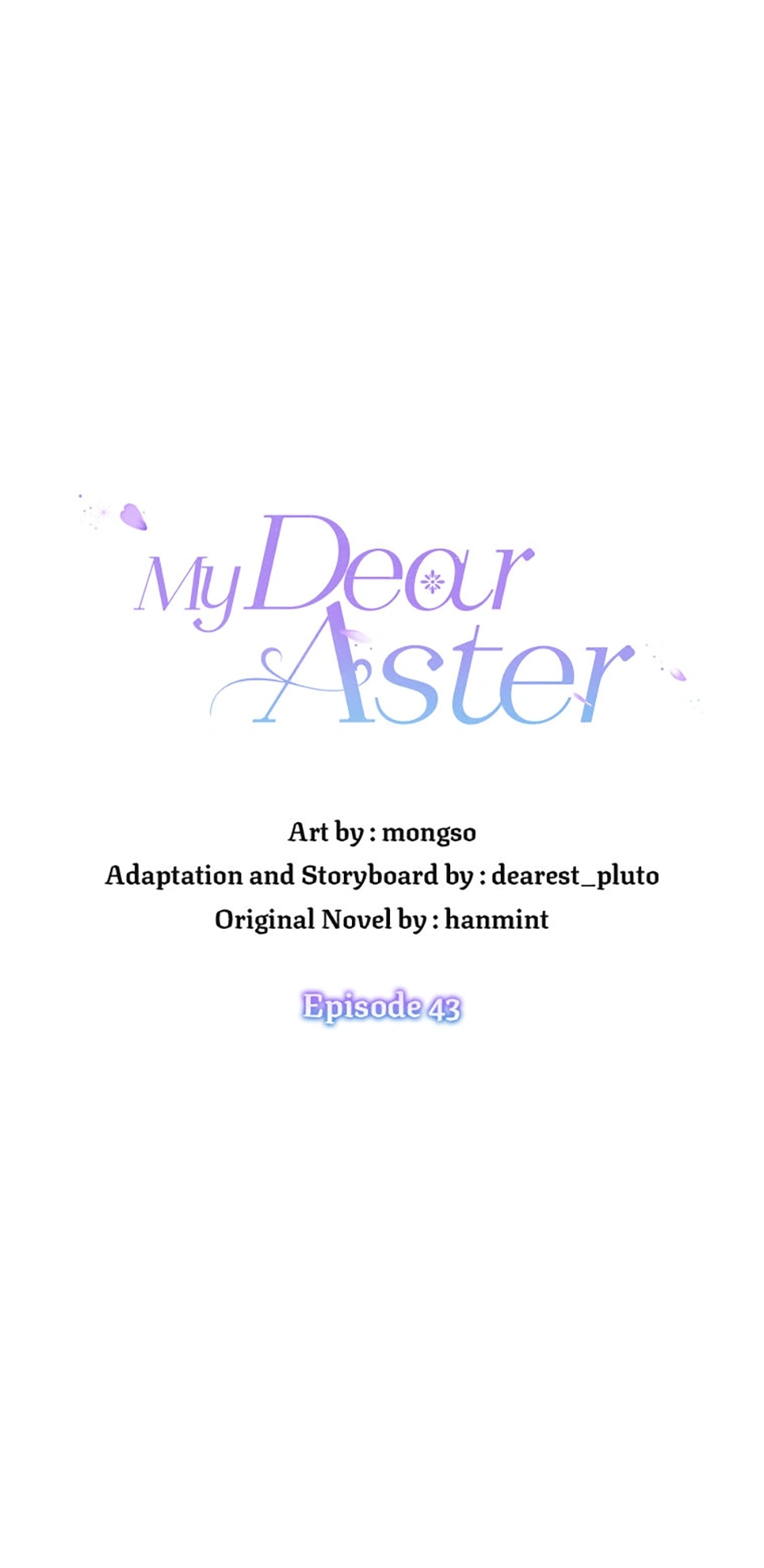 My Dear Aster Chapter 43 Page 32