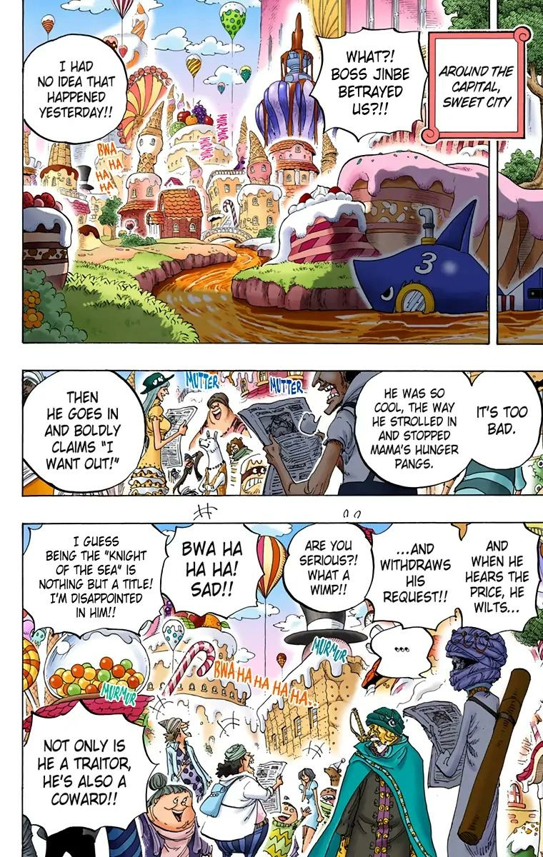 One Piece (Official Colored) Chapter 834 Page 4