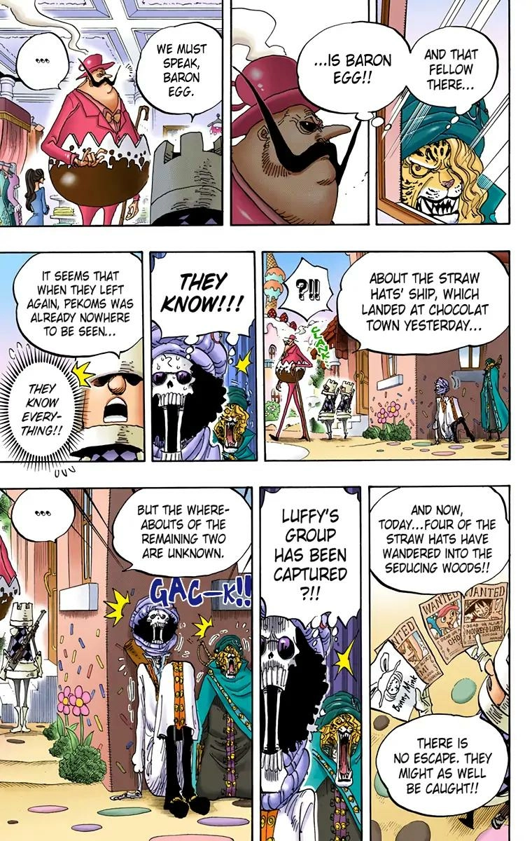 One Piece (Official Colored) Chapter 834 Page 7