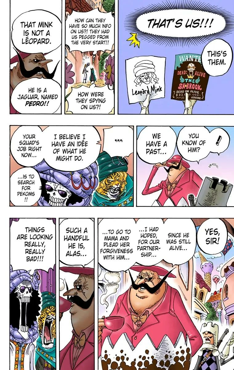 One Piece (Official Colored) Chapter 834 Page 8