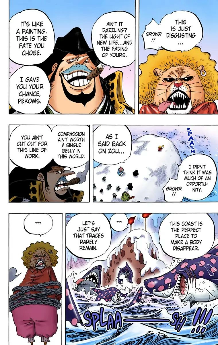 One Piece (Official Colored) Chapter 834 Page 10