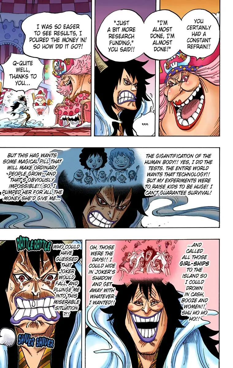 One Piece (Official Colored) Chapter 834 Page 13