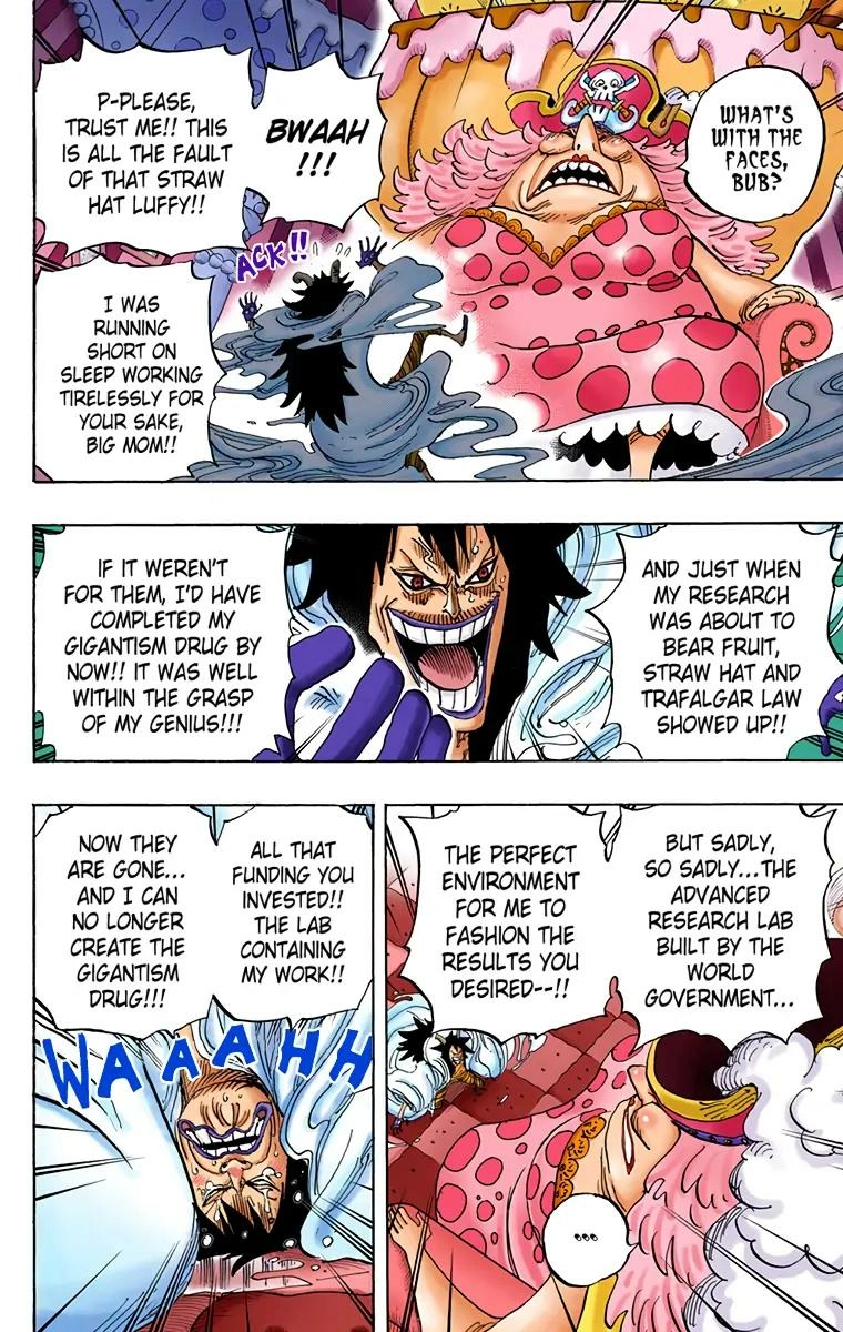 One Piece (Official Colored) Chapter 834 Page 14