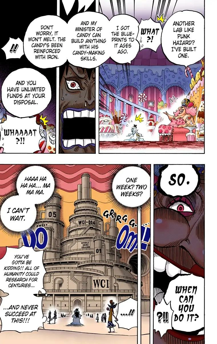 One Piece (Official Colored) Chapter 834 Page 15