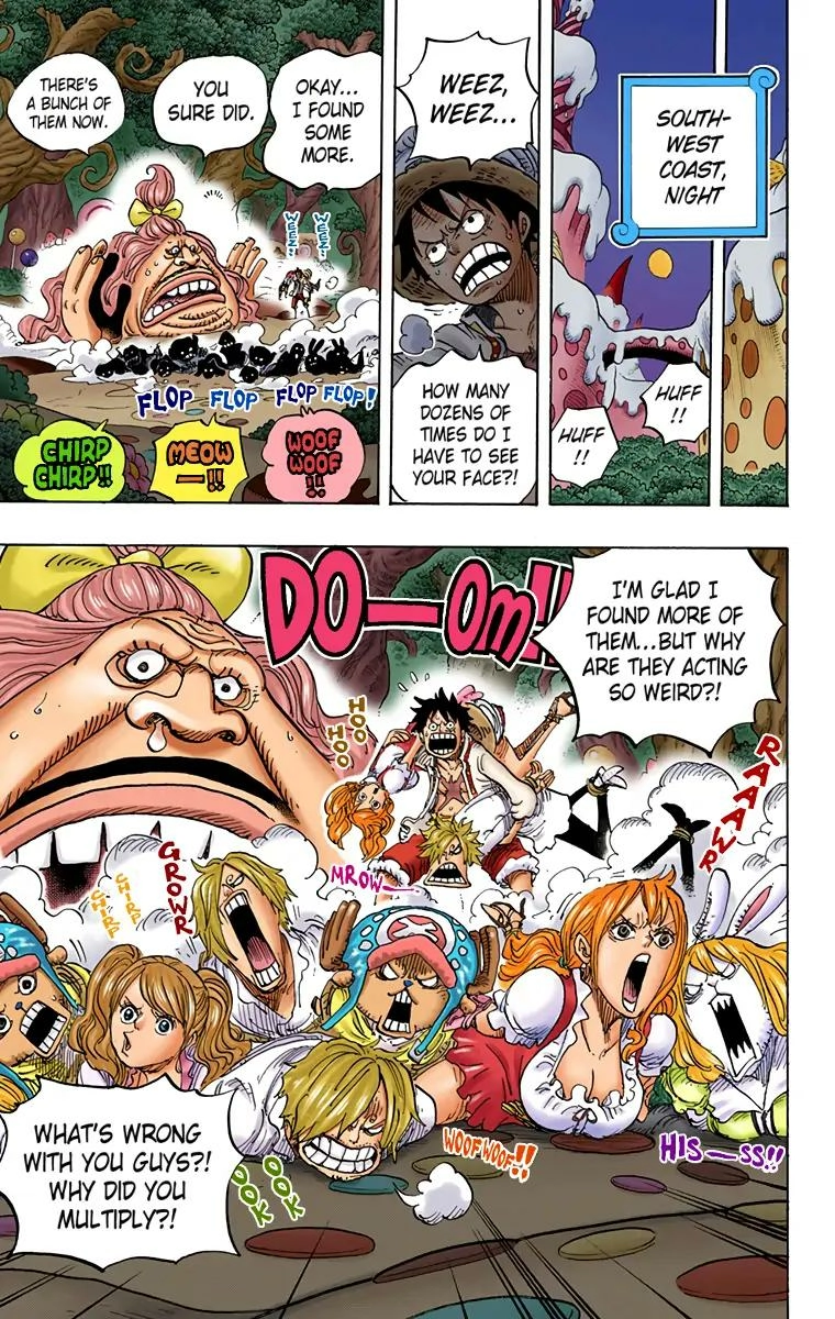 One Piece (Official Colored) Chapter 834 Page 17