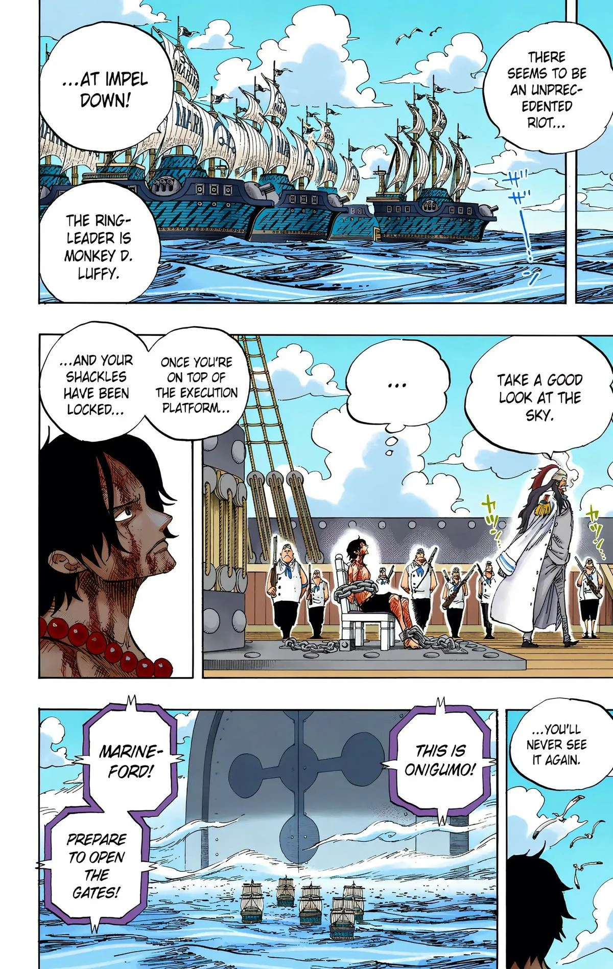 One Piece (Official Colored) Chapter 542 Page 8