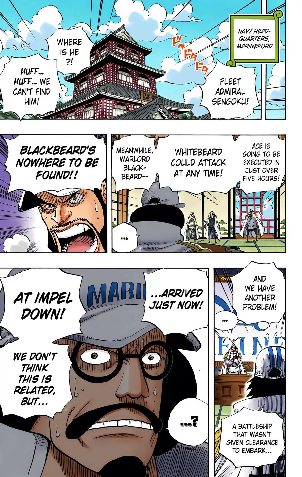 One Piece (Official Colored) Chapter 542 Page 9