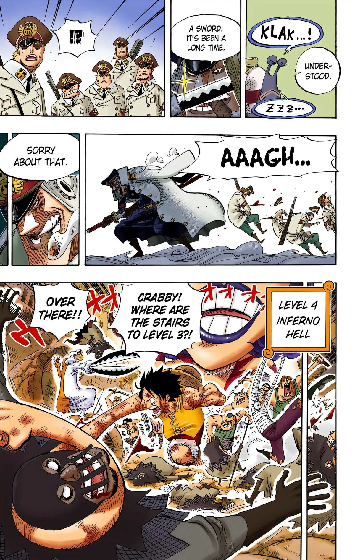 One Piece (Official Colored) Chapter 542 Page 16