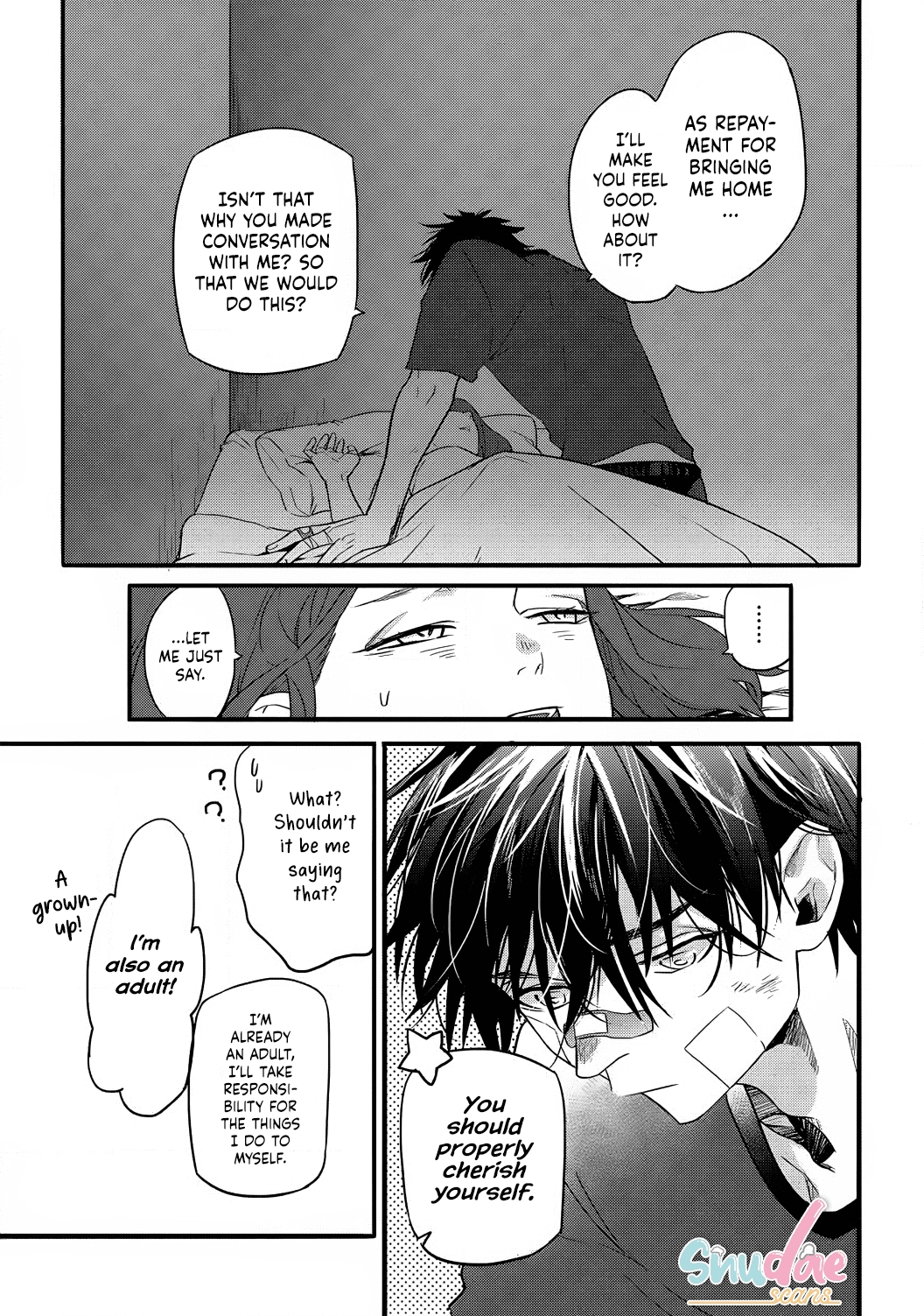 Jumpaku Dress ni Akaiito Kiss kara Hajimaru Dekiaikon Chapter 4 Page 9