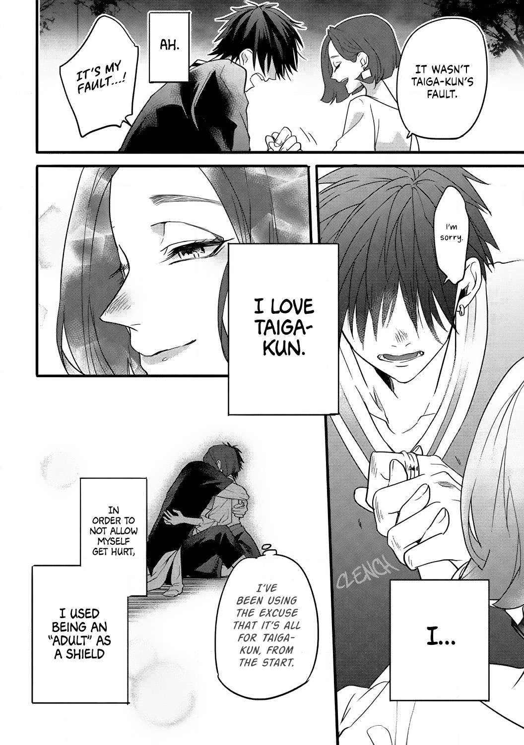 Jumpaku Dress ni Akaiito Kiss kara Hajimaru Dekiaikon Chapter 4 Page 38