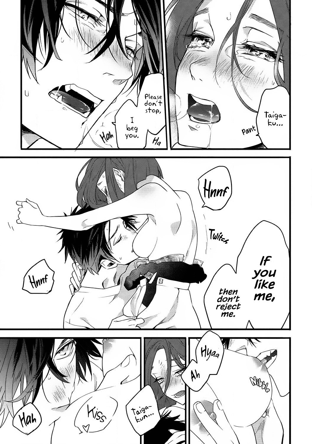 Jumpaku Dress ni Akaiito Kiss kara Hajimaru Dekiaikon Chapter 4 Page 43