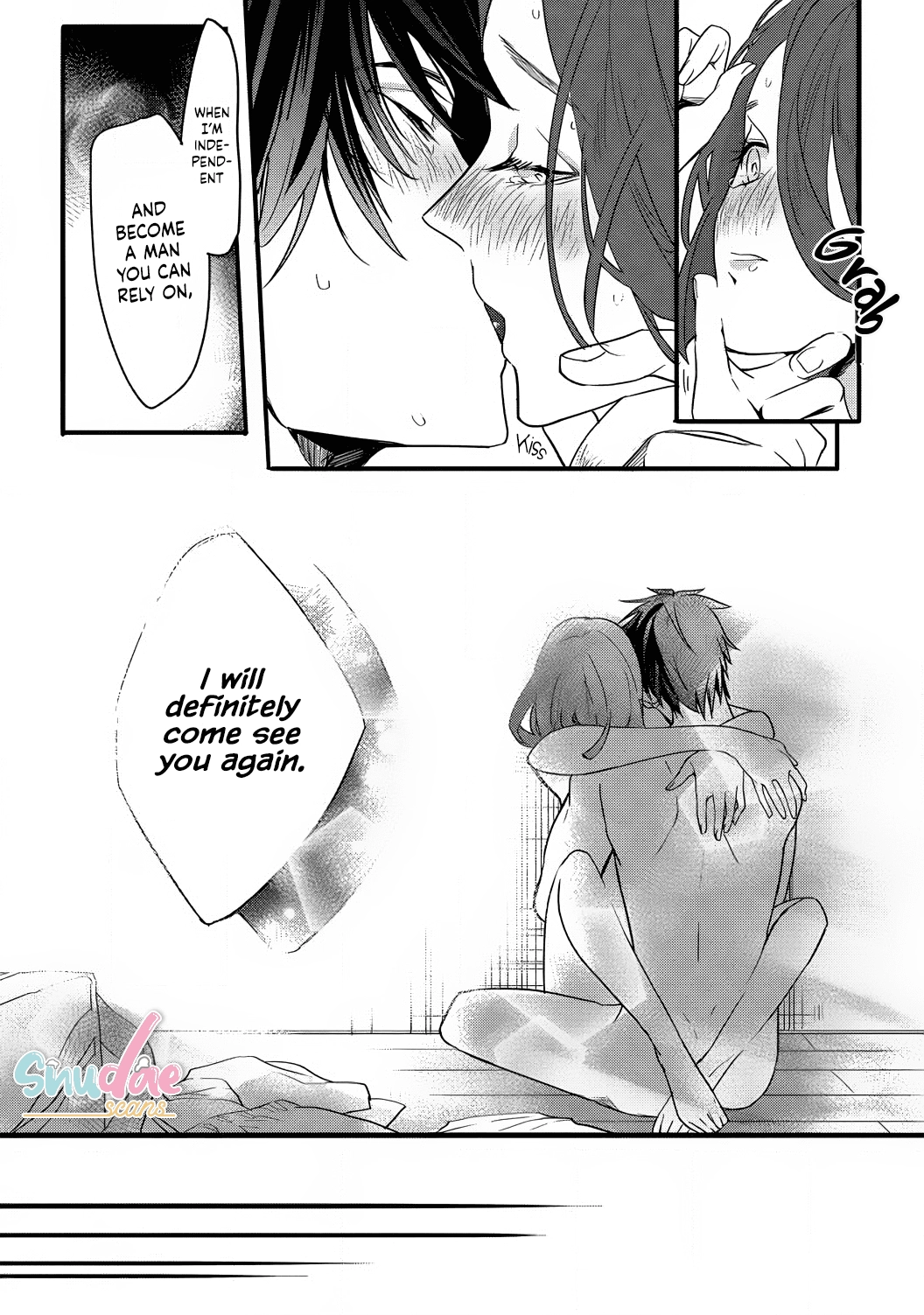 Jumpaku Dress ni Akaiito Kiss kara Hajimaru Dekiaikon Chapter 4 Page 45