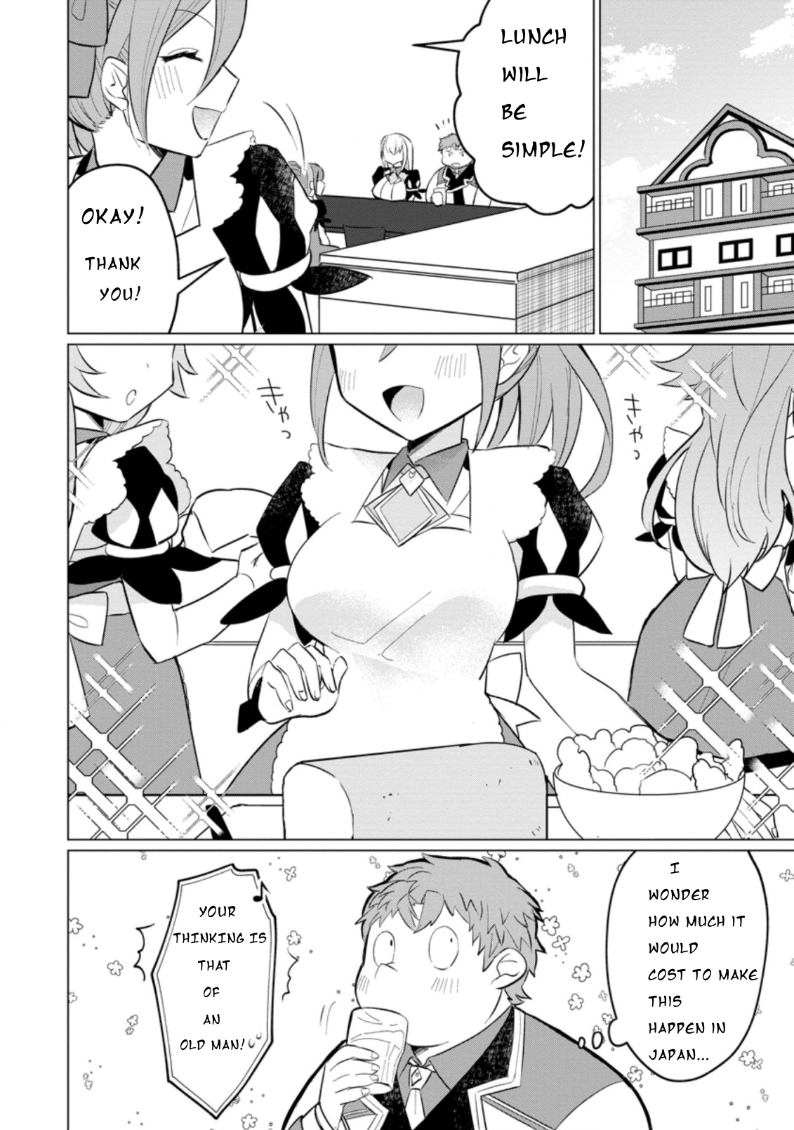 Tensei Saki ga Zannen Ouji Datta Ken ~Ima wa Fukkin 1-kai mo Dekinai kedo Yasete Isekai Sukuimasu~ Chapter 12 Page 3