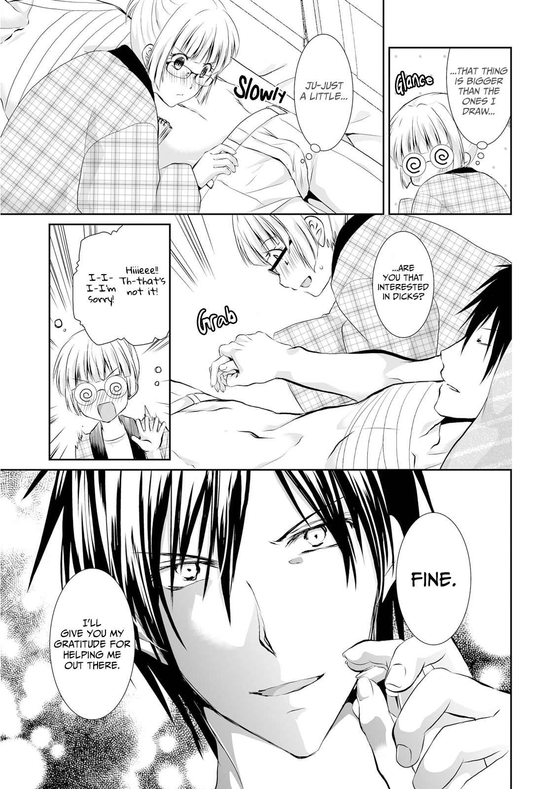 Forced to Live With a Wolf-Like Yakuza!? I'm Not to Be Erotically Eaten! Chapter 1 Page 13