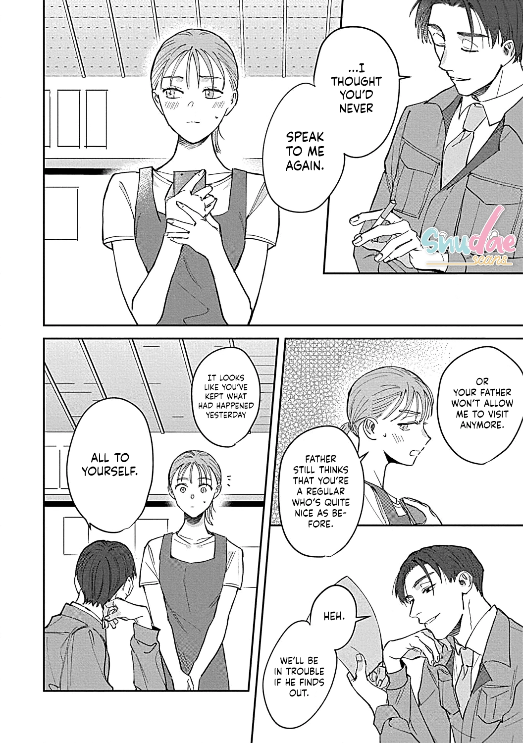Last Order wa Ojou-san de Dekiai Jouren Kyaku ni Kyuuai saretemasu Chapter 1 Page 40