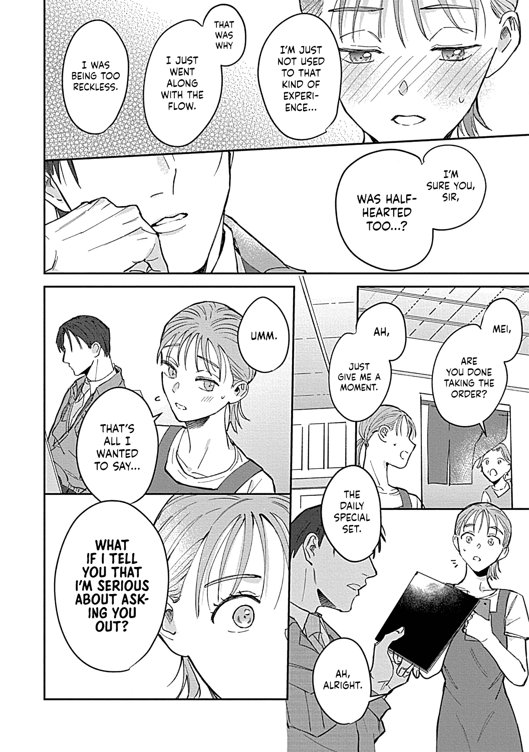 Last Order wa Ojou-san de Dekiai Jouren Kyaku ni Kyuuai saretemasu Chapter 1 Page 42