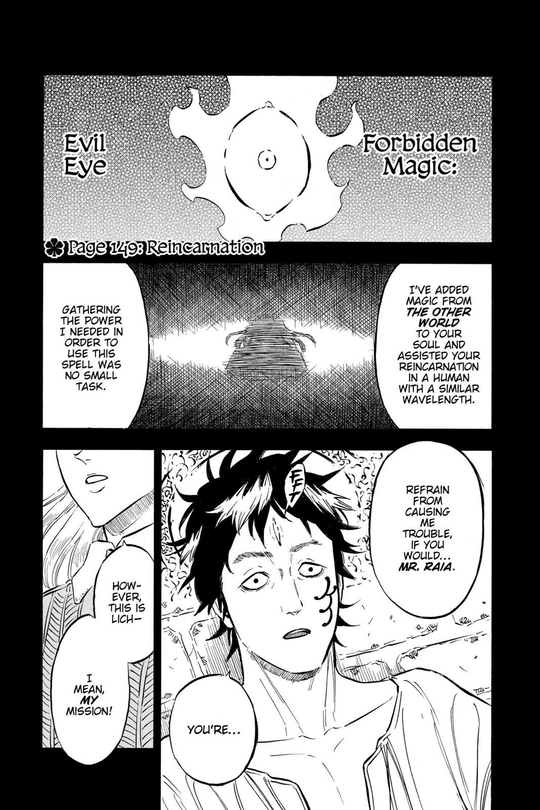 Black Clover Chapter 149 Page 1