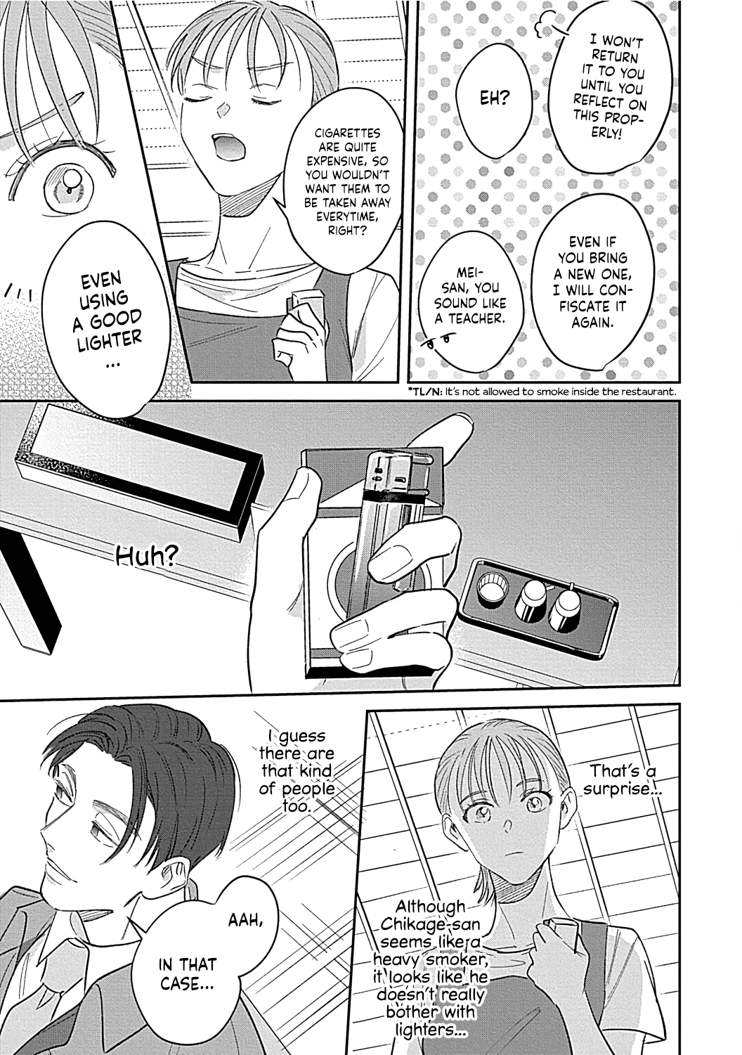 Last Order wa Ojou-san de Dekiai Jouren Kyaku ni Kyuuai saretemasu Chapter 3 Page 6