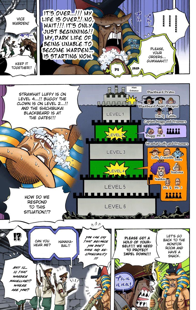 One Piece (Official Colored) Chapter 542 Page 8