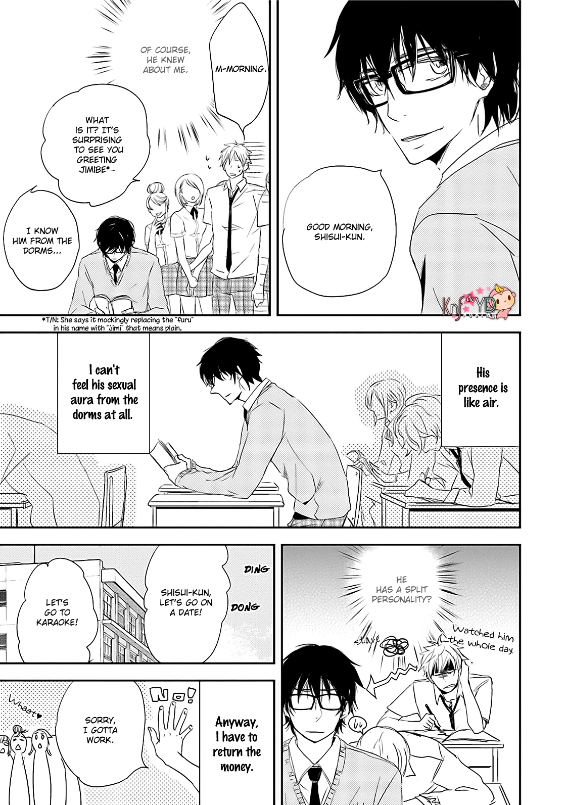 Doukyonin no Tenohira de Chapter 1 Page 32